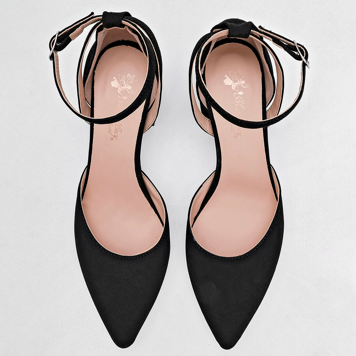 Zapatilla Con Pulsera Mary Cecy 2002 Mujer Color Negro