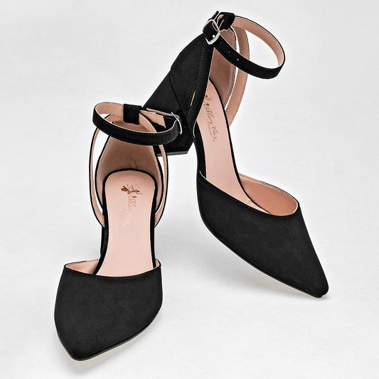 Zapatilla Con Pulsera Mary Cecy 2002 Mujer Color Negro