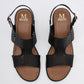 Sandalia Maxim 554 Para Mujer Color Negro