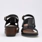 Sandalia Maxim 554 Para Mujer Color Negro
