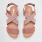Sandalia Mora Confort 135098 Para Mujer Color Rosa