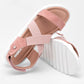 Sandalia Mora Confort 135098 Para Mujer Color Rosa