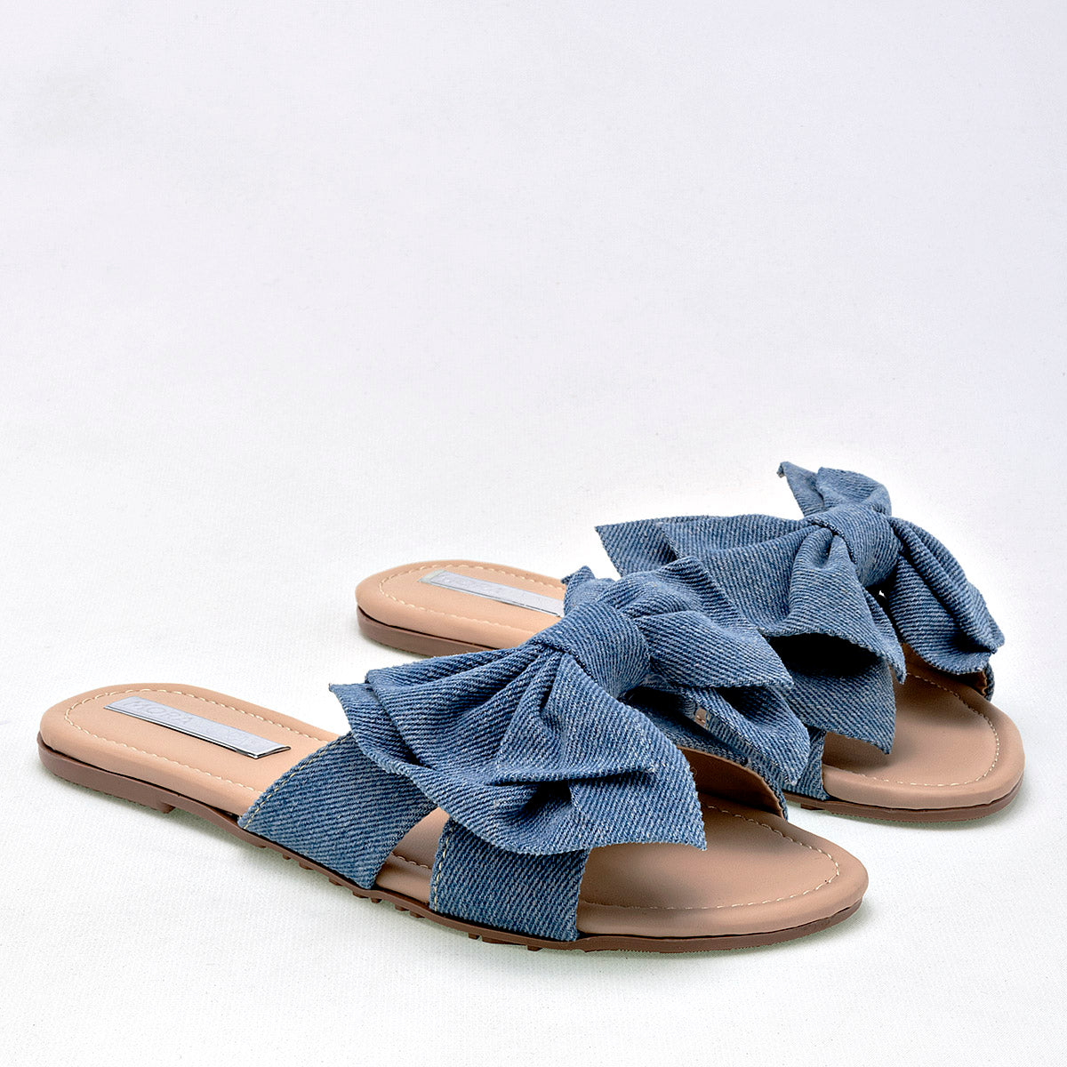 Sandalia Moramora 11511000 Para Mujer Color Azul