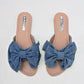 Sandalia Moramora 11511000 Para Mujer Color Azul