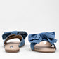 Sandalia Moramora 11511000 Para Mujer Color Azul