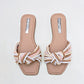 Sandalia Moramora 11511001 Para Mujer Color Beige
