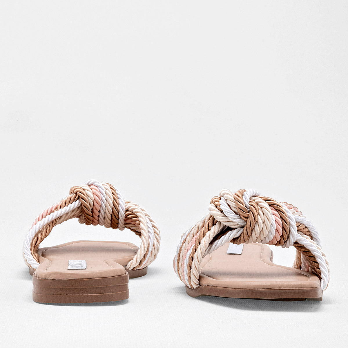 Sandalia Moramora 11511001 Para Mujer Color Beige