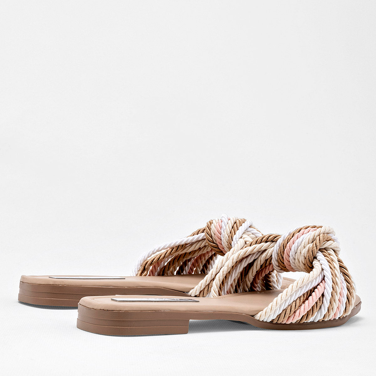 Sandalia Moramora 11511001 Para Mujer Color Beige