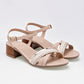 ZAPATO CASUAL MUJER PAULIE 1230 BEIGE ORO