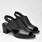 Sandalia Principessa 310 Para Mujer Color Negro