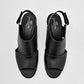 Sandalia Principessa 310 Para Mujer Color Negro