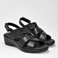 Sandalia Principessa 8506 Para Mujer Color Negro