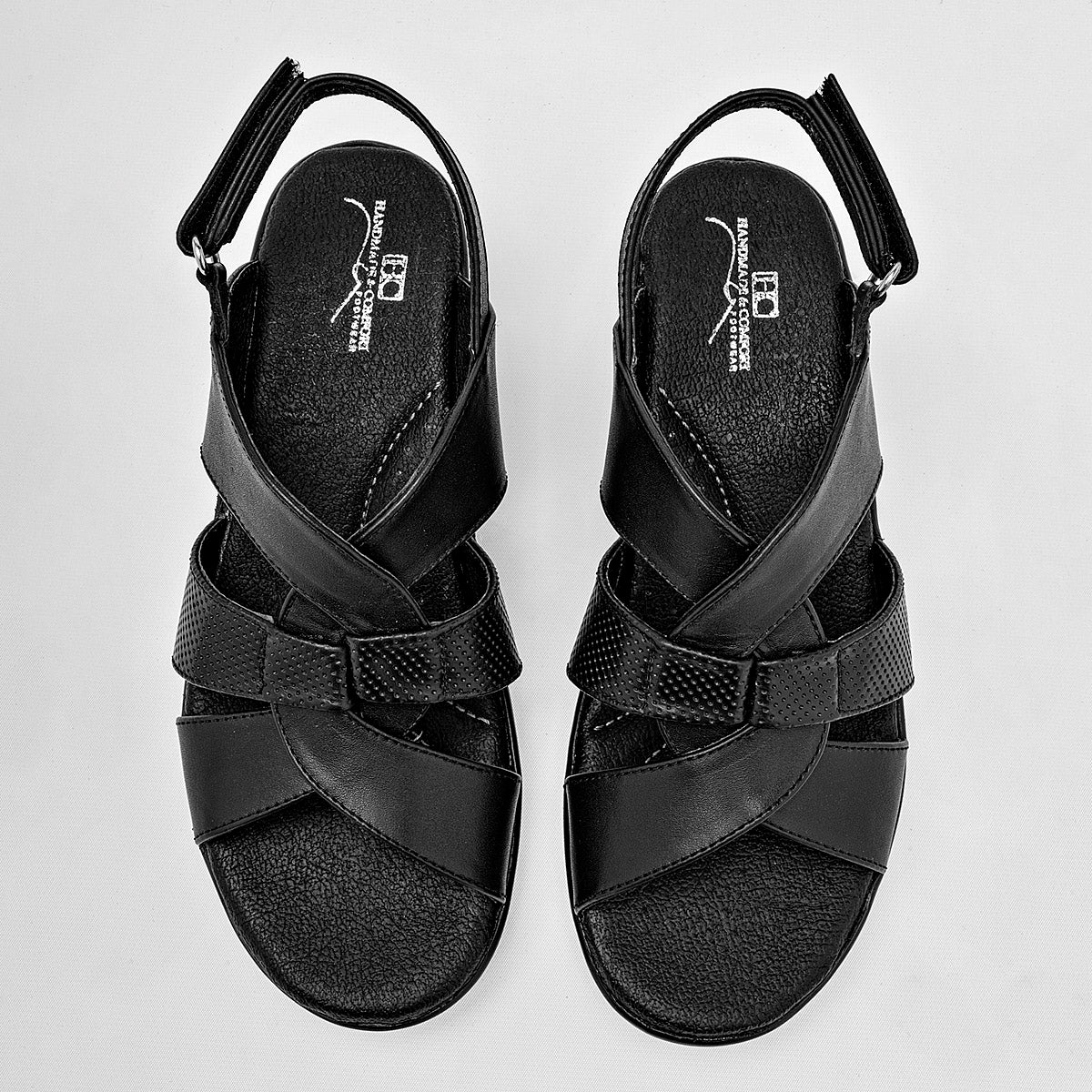 Sandalia Principessa 8506 Para Mujer Color Negro