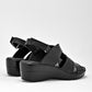 Sandalia Principessa 8506 Para Mujer Color Negro