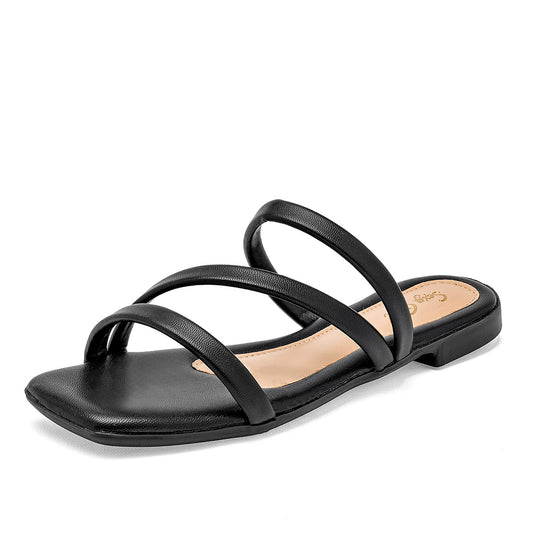 Sandalia Sexy girl 2137 Para Mujer Color Negro