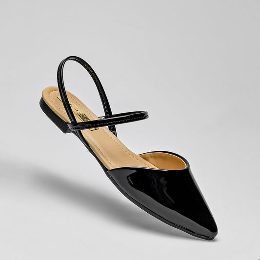 Flats Sexy girl 3412 Para Mujer Color Negro