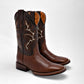Bota vaquera western para Hombre marca Trankas Boots Café