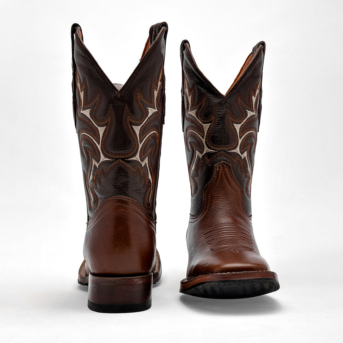 Bota vaquera western para Hombre marca Trankas Boots Café