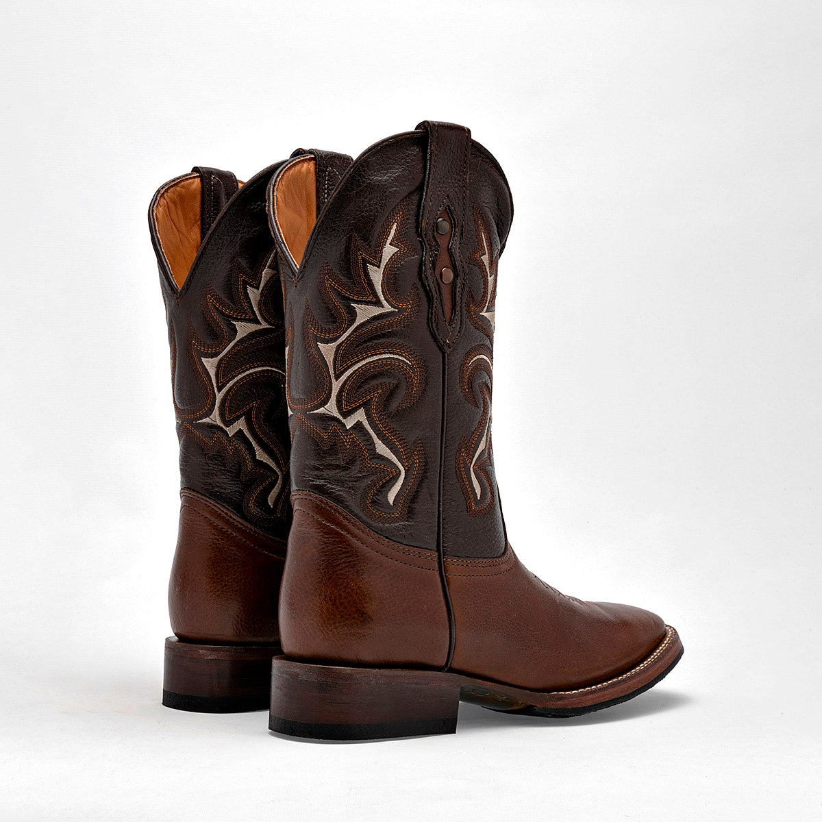 Bota vaquera western para Hombre marca Trankas Boots Café