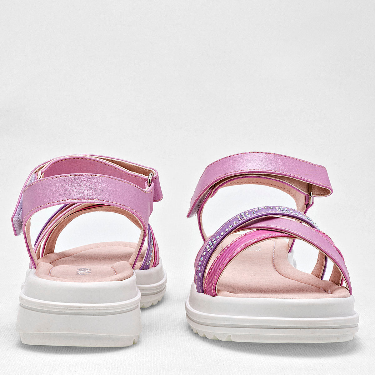 Sandalia Yuyin 24022 Para Mujer Color Rosa