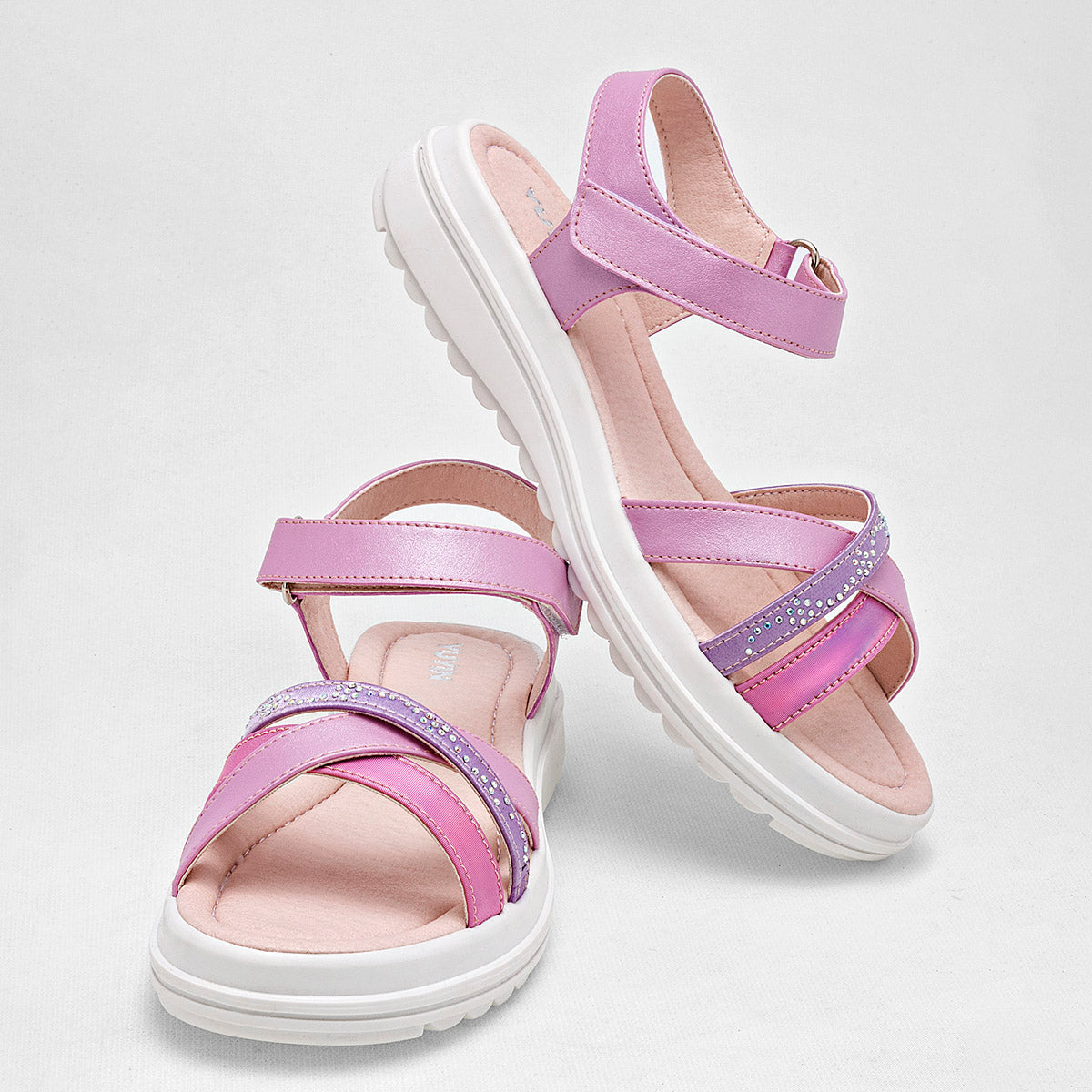 Sandalia Yuyin 24022 Para Mujer Color Rosa