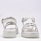 Sandalia Yuyin 24023 Para Mujer Color Blanco