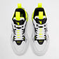 TENIS URBANO HOMBRE AMERICAN FIRE A69 BLANCO NEGRO AMARILLO