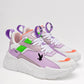 TENIS URBANO MUJER AMERICAN FIRE A73 BLANCO LILA