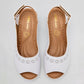Sandalia Mora Confort 1361317 Para Mujer Color Blanco