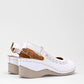 Sandalia Mora Confort 1361317 Para Mujer Color Blanco