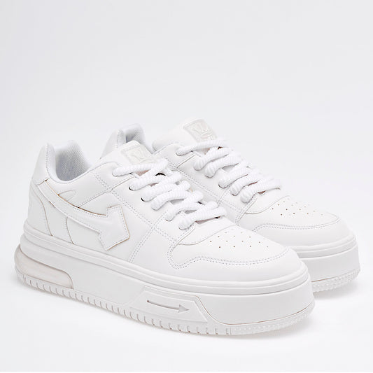 TENIS URBANO MUJER CLASBEN AMAZON BLANCO