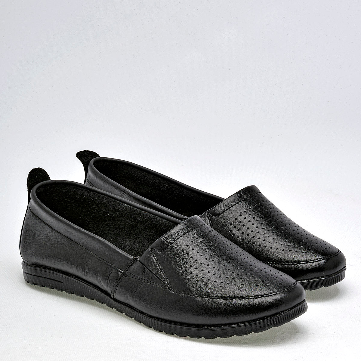 Zapato Confort Giselle 718-2 Para Mujer Color Negro