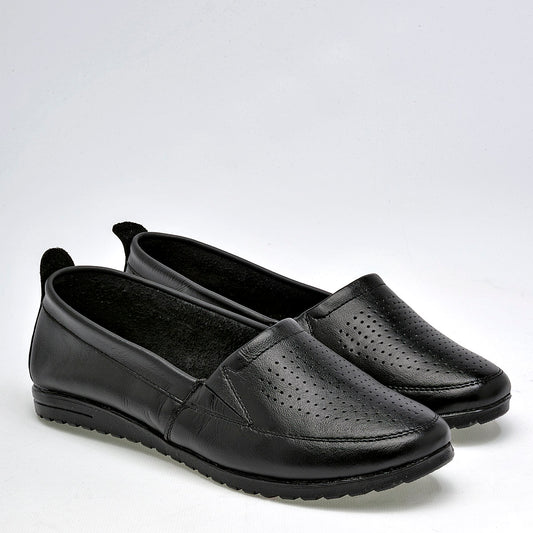 Zapato Confort Giselle 718-2 Para Mujer Color Negro