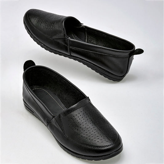 Zapato Confort Giselle 718-2 Para Mujer Color Negro