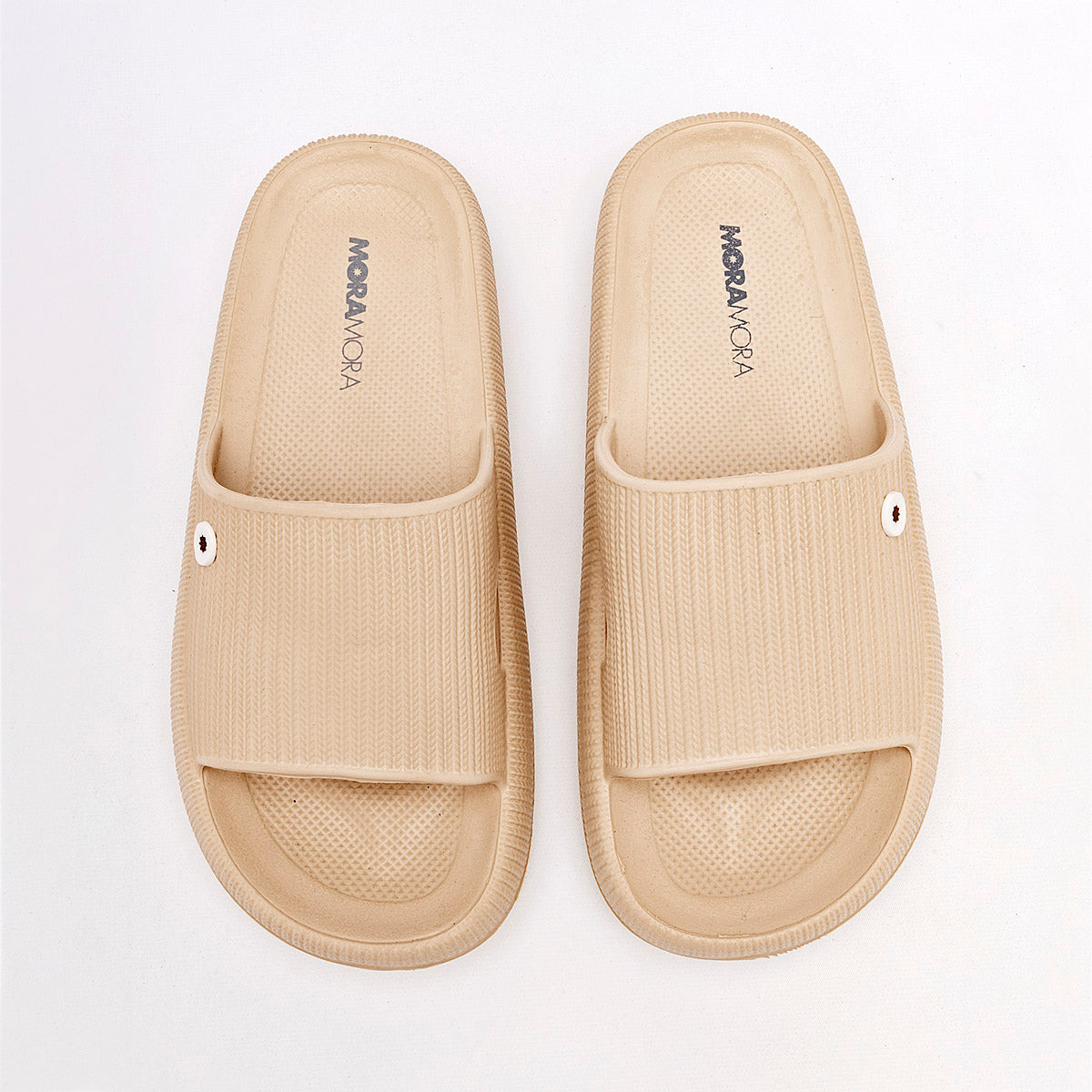 Sandalia De Playa Mora 182wn-512 Para Mujer Color Beige