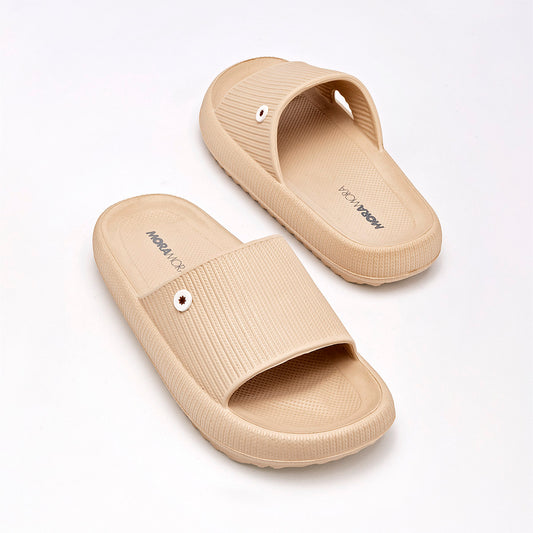 Sandalia De Playa Mora 182wn-512 Para Mujer Color Beige