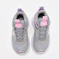 TENIS NIÑA URBANO AMERICAN FIRE A77 GRIS ROSA LILA