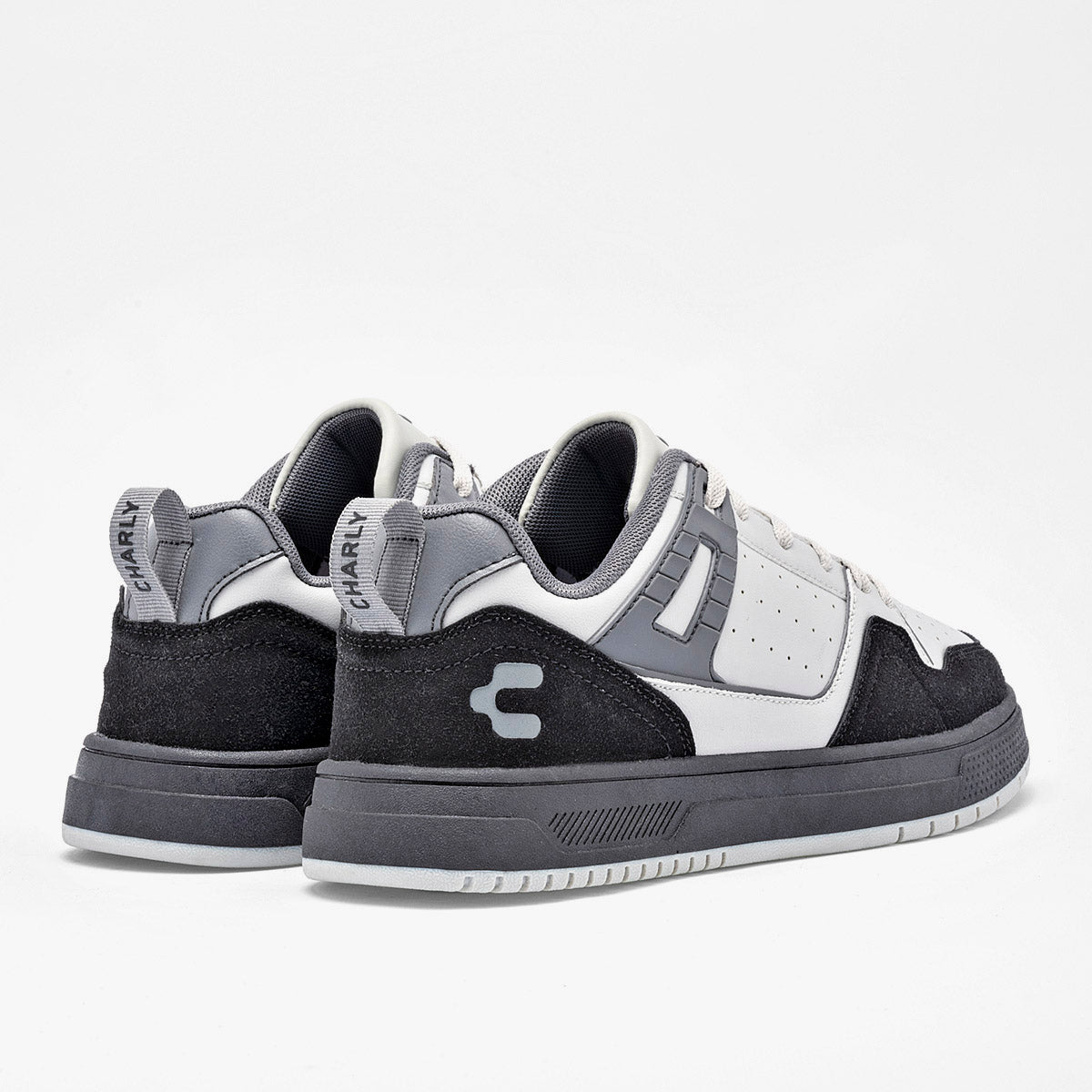 TENIS URBANO HOMBRE CHARLY 108716000 GRIS NEGRO