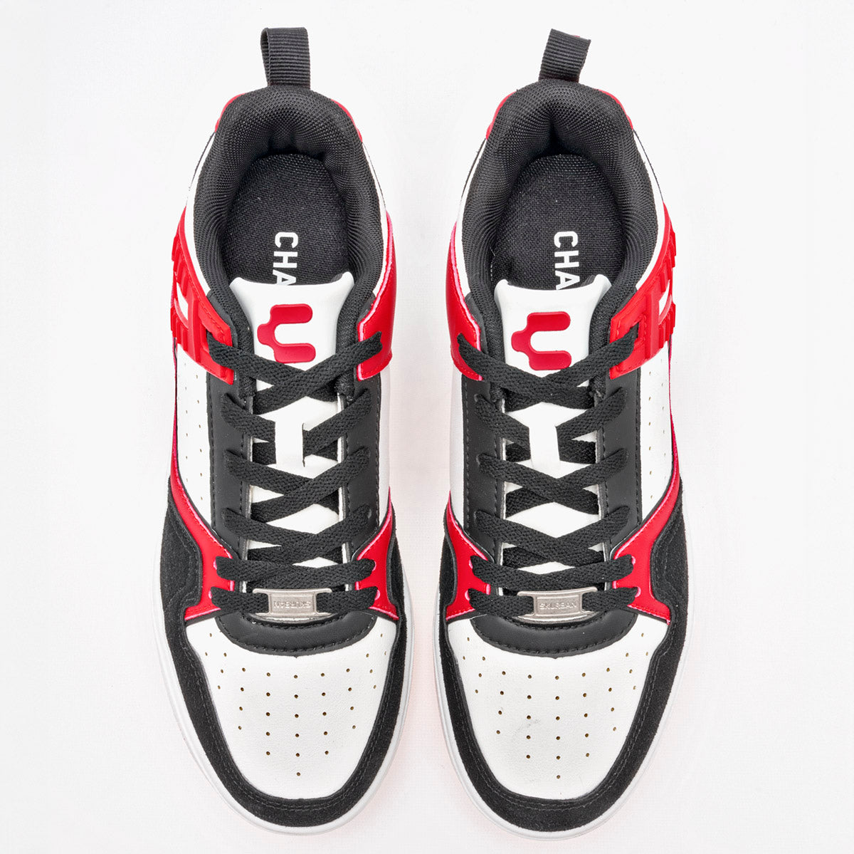 TENIS URBANO HOMBRE CHARLY 1087160002 BLANCO NEGRO ROJO