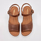 SANDALIA MUJER MORA CONFORT ZAKIA CAMEL