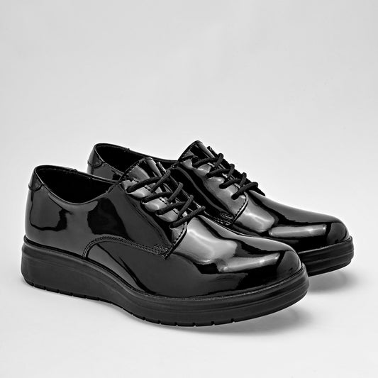 ZAPATO CASUAL MUJER GREEN LOVE 94080 NEGRO CHAROL