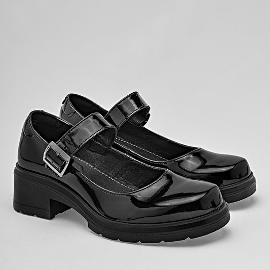 ZAPATO CASUAL MUJER GREEN LOVE 94101 NEGRO CHAROL