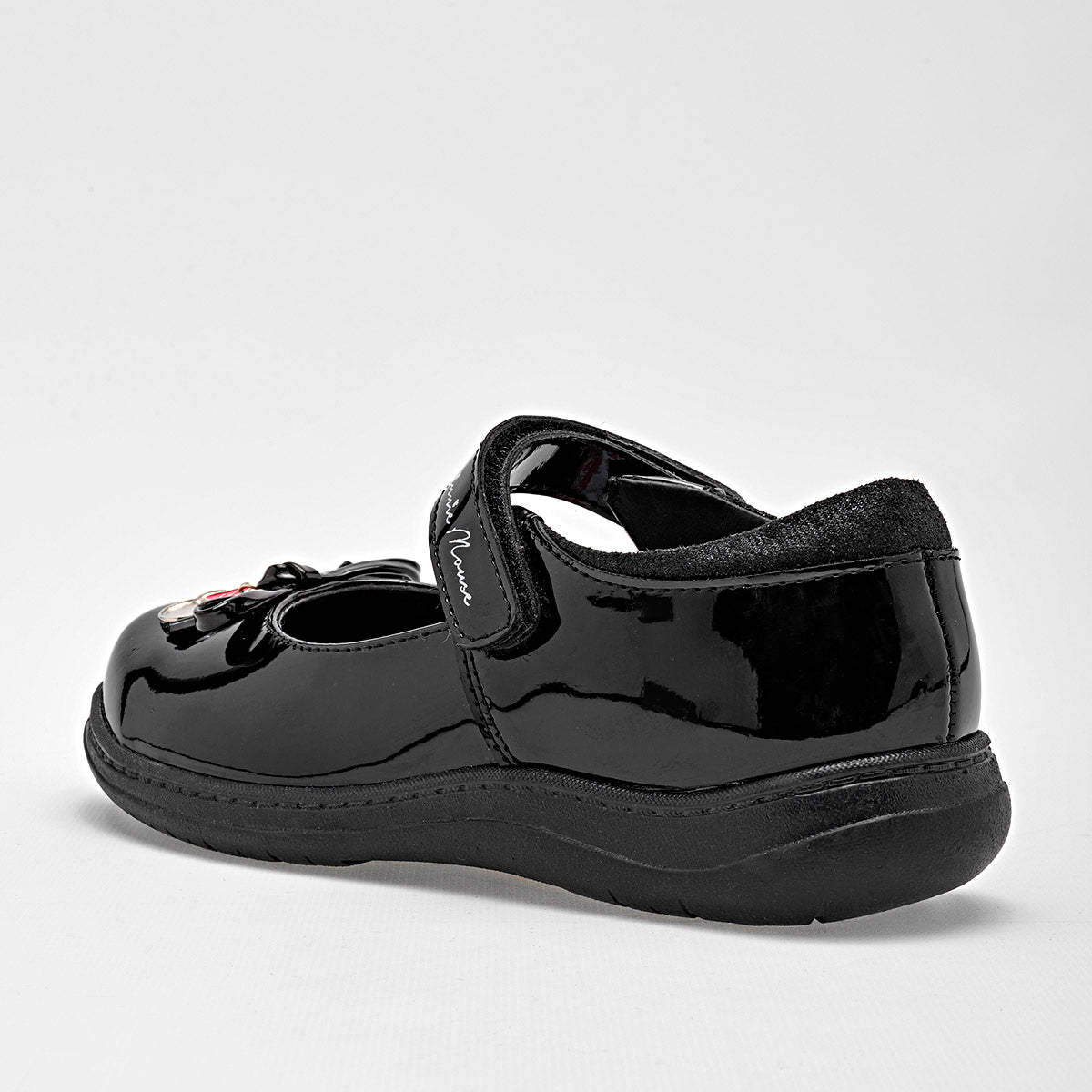 ZAPATO CASUAL NIÑA LICENCIAS TROPICANA 770001 NEGRO CHAROL