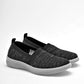 ZAPATO CASUAL MUJER FLEXI 104918 NEGRO GRIS