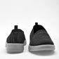 ZAPATO CASUAL MUJER FLEXI 104918 NEGRO GRIS