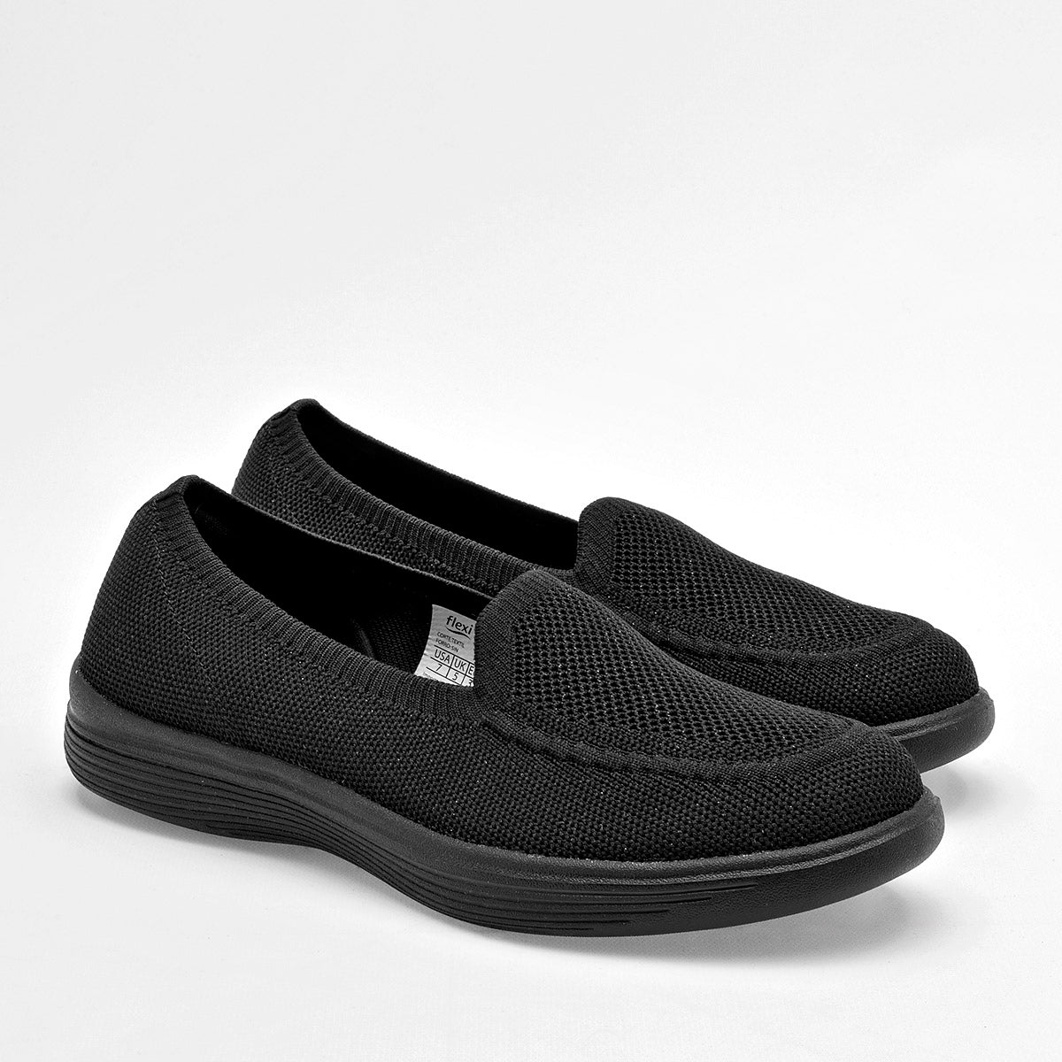 ZAPATO CASUAL MUJER FLEXI 104919 NEGRO