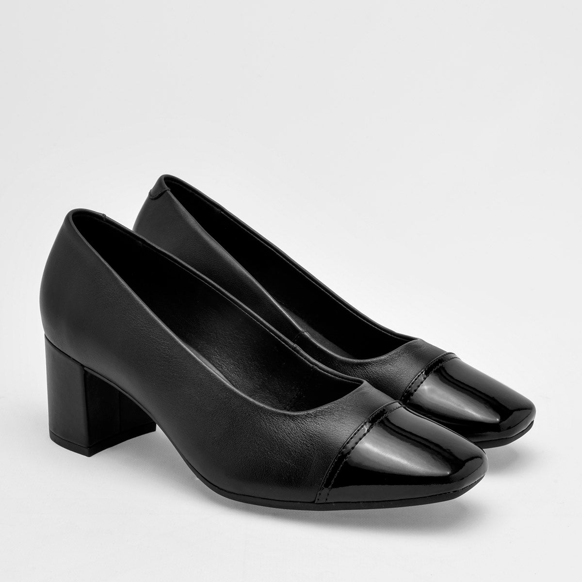 Zapatilla Tacon 6 Cm Flexi Para Mujer 11905 Color Negro