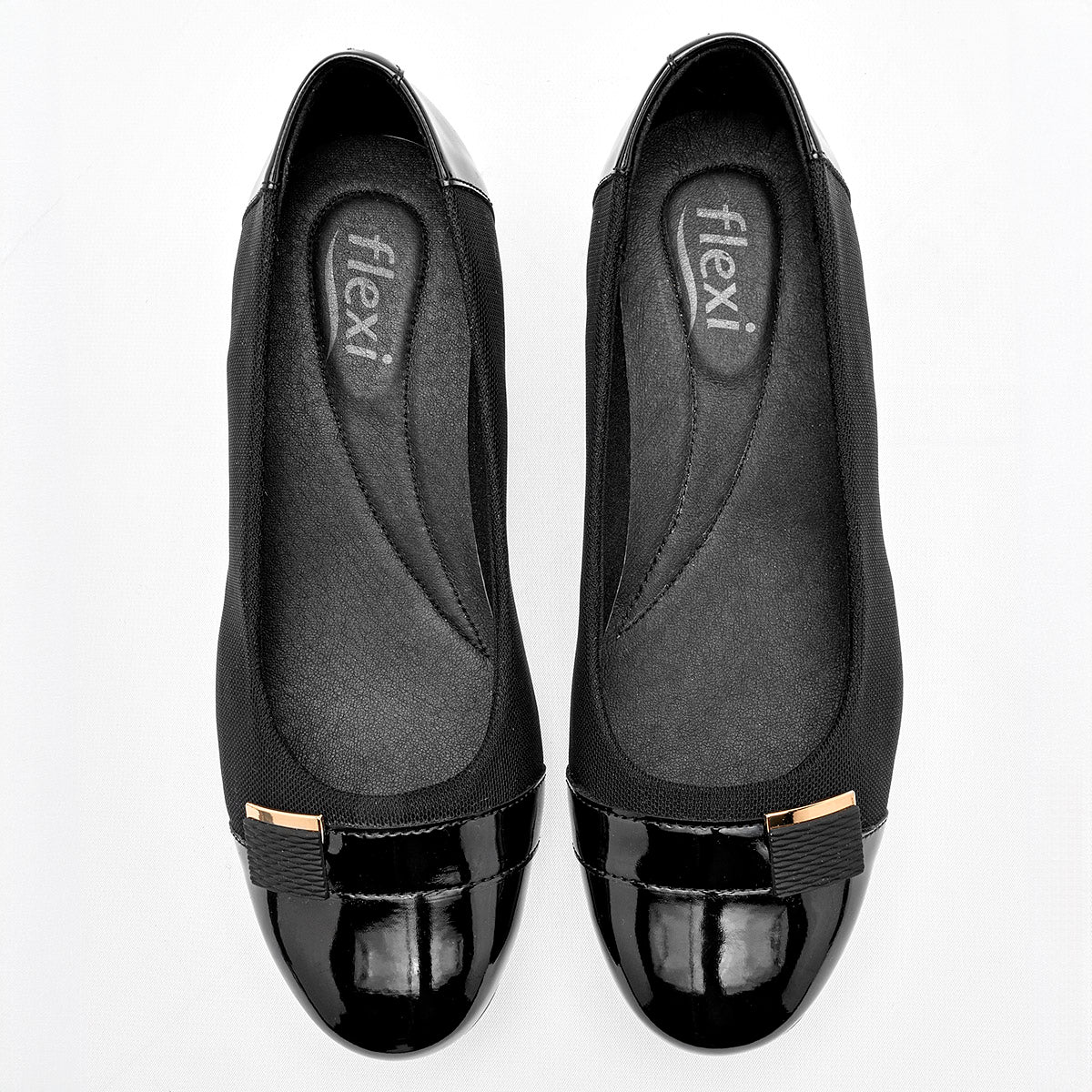 ZAPATO CASUAL MUJER FLEXI 127004 NEGRO