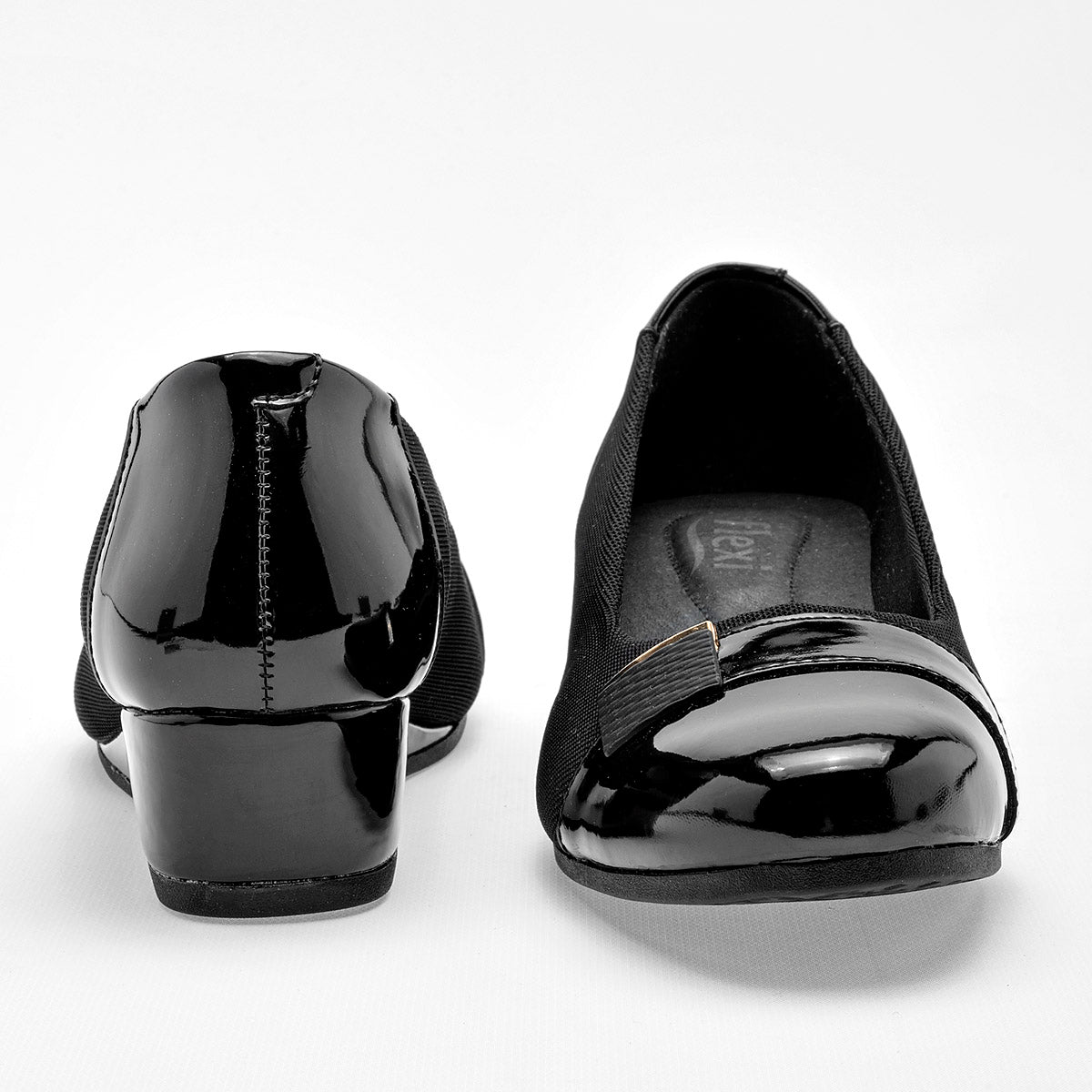 ZAPATO CASUAL MUJER FLEXI 127004 NEGRO