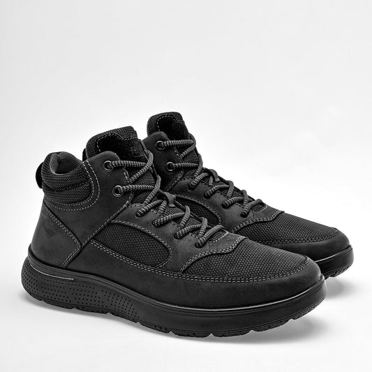 Botín de piel para Hombre marca Flexi Negro